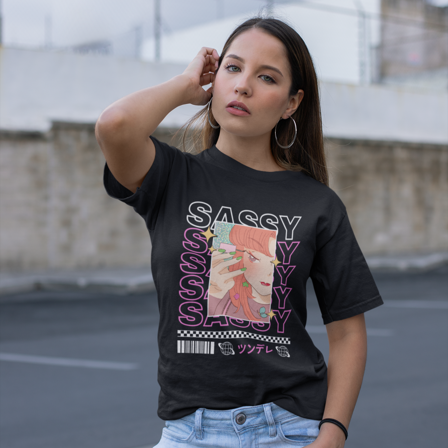 Sassy Manga Girl Tee