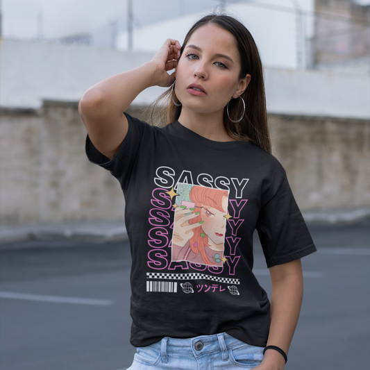 Sassy Manga Girl Tee